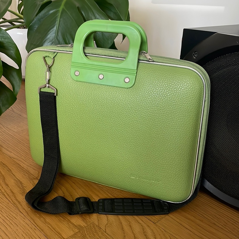 Green Laptop Case